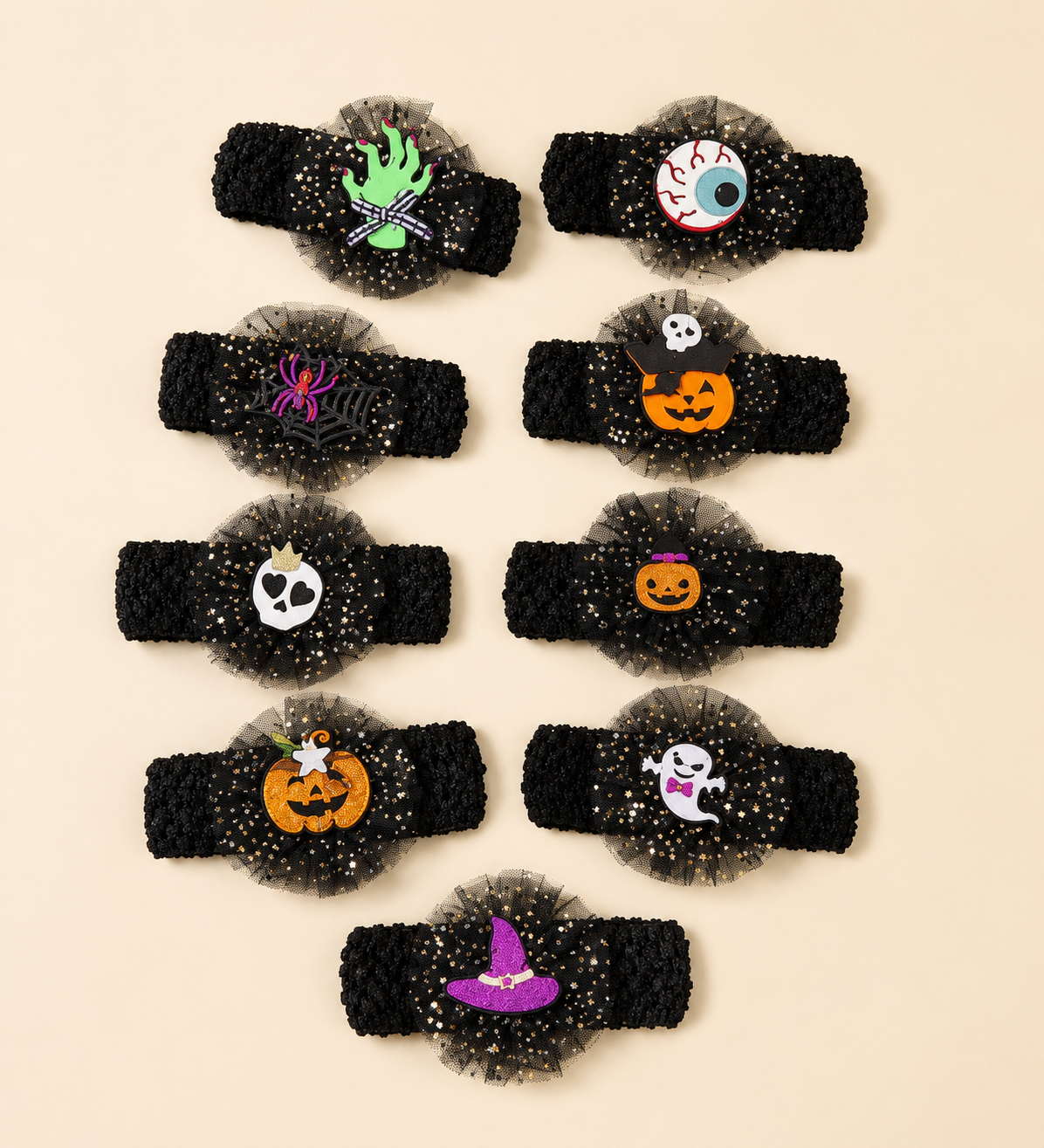 Halloween Spooky Baby Headbands