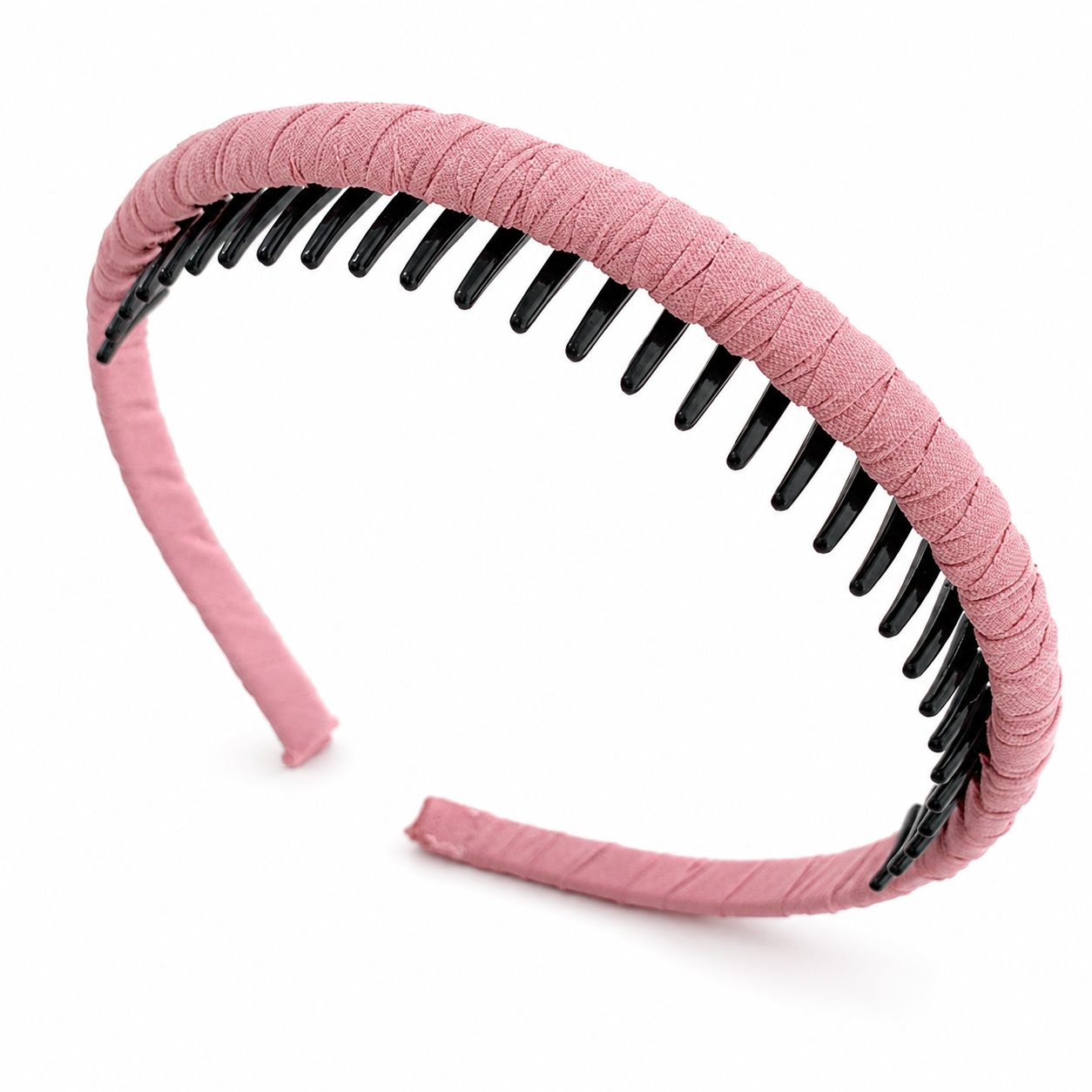 Dusty Pink Comb Headband