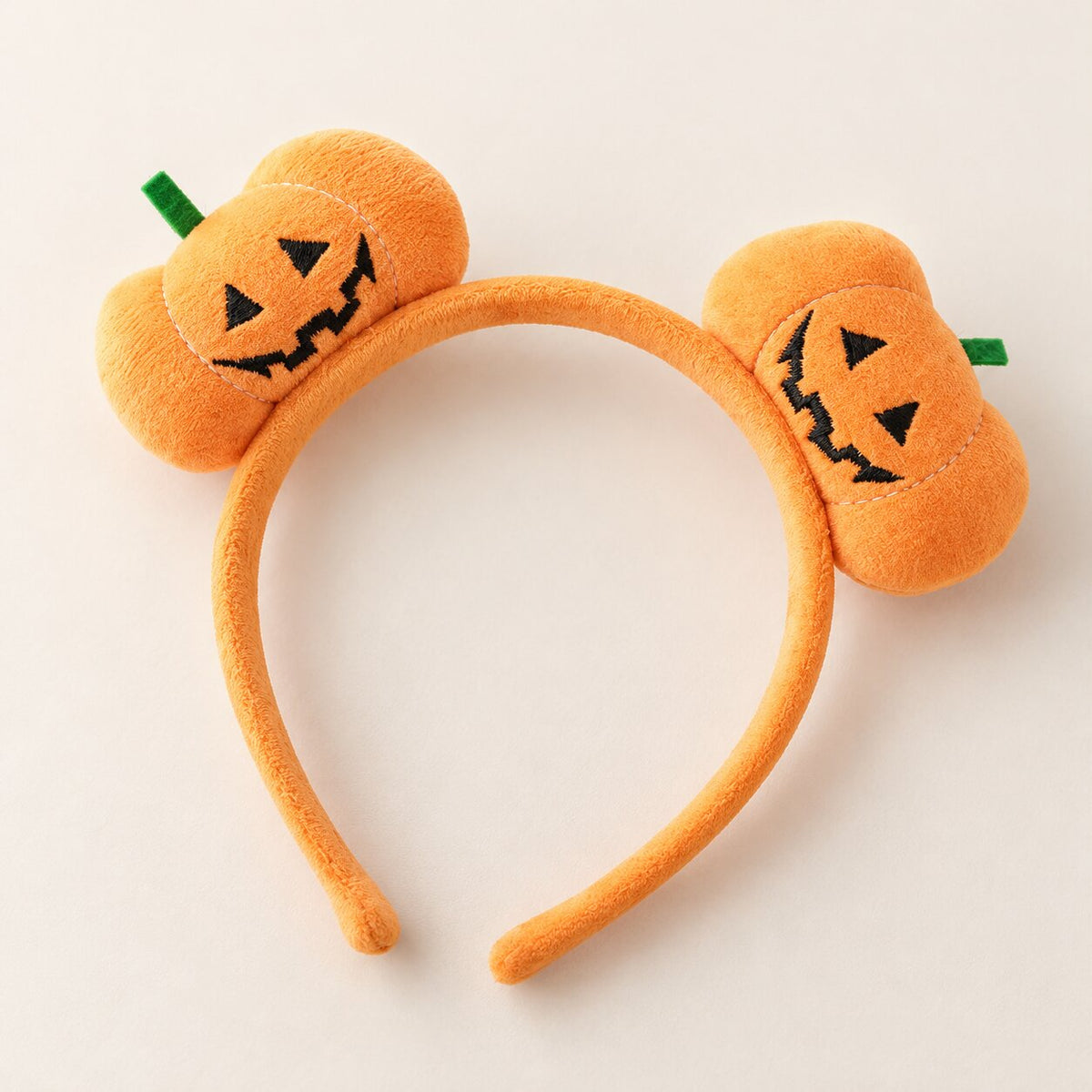 two bobby Pumpkin Patch Headband – front view