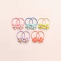 two bobby Matte Daisy Hair Ties – Set