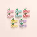 two bobby Glitter Cherry Clips – Set