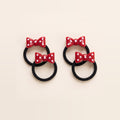 two bobby Polka Bow Hair Ties – Set