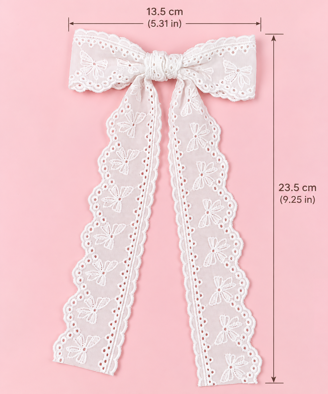 Schifli Lace Bow Hair Clip