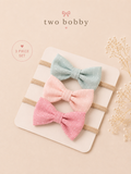 Pastel Dreams Baby Bamboo Cotton Headbands - Set of 3