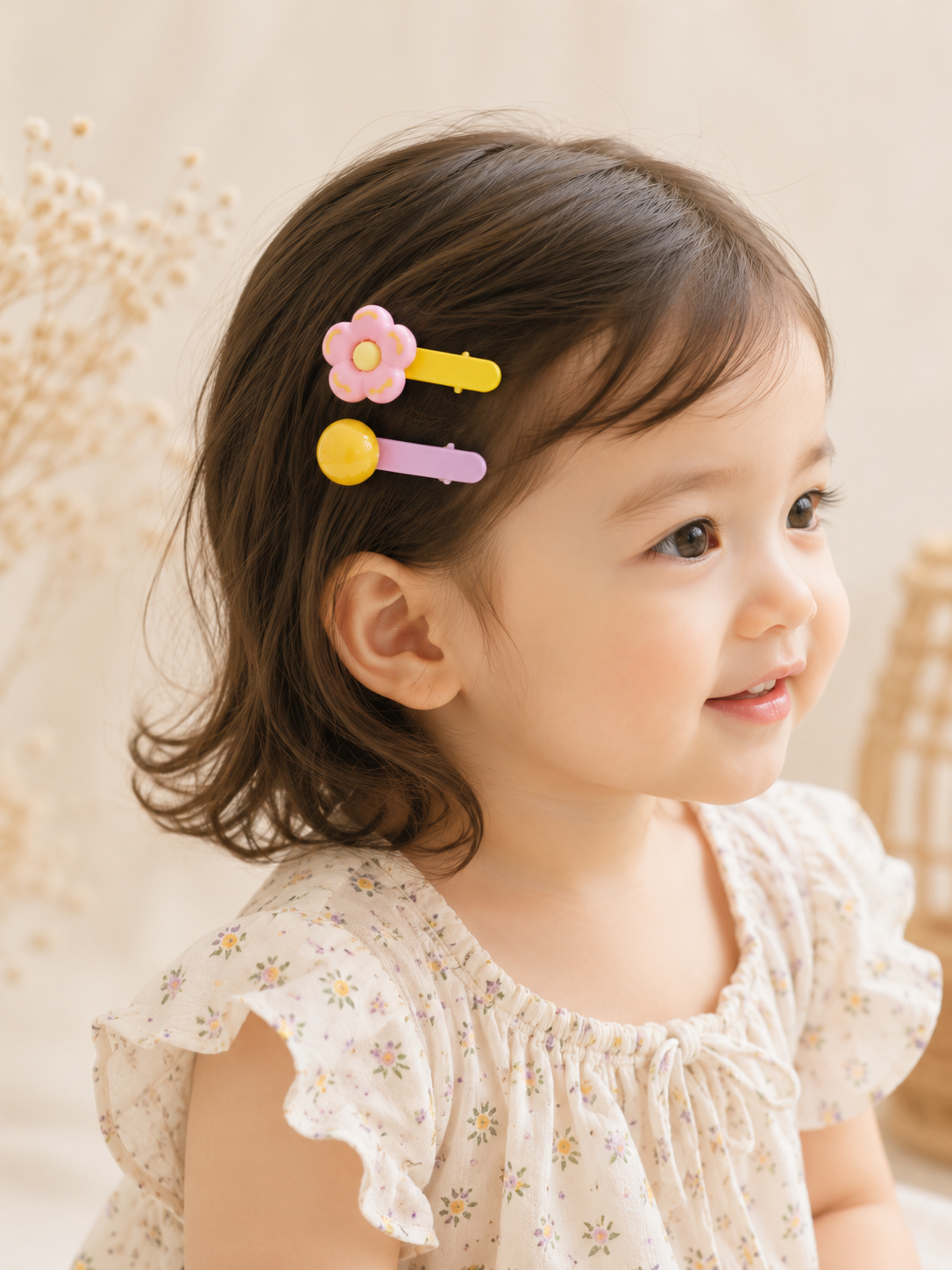 Bloom & Button Clip Set, view 2