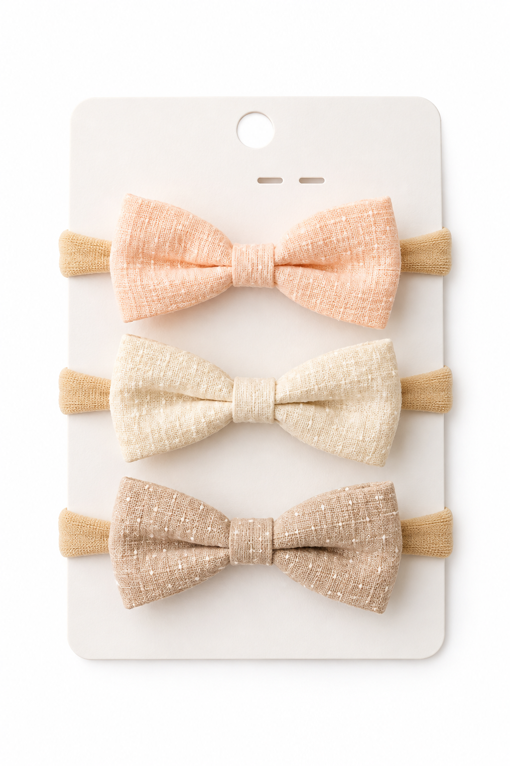 Pastel Dreams Baby Bamboo Cotton Headbands - Set of 3