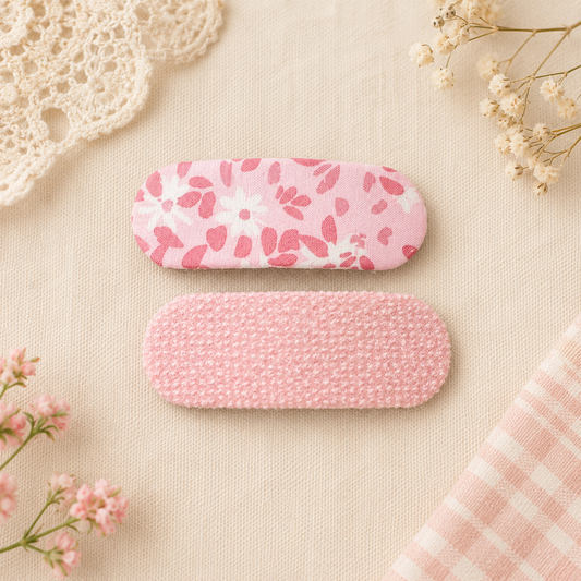 Picnic Plaid Hair Clips