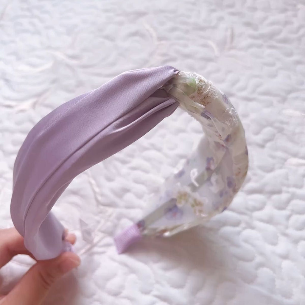 Floral Twist Headband - Single Piece, view 5
