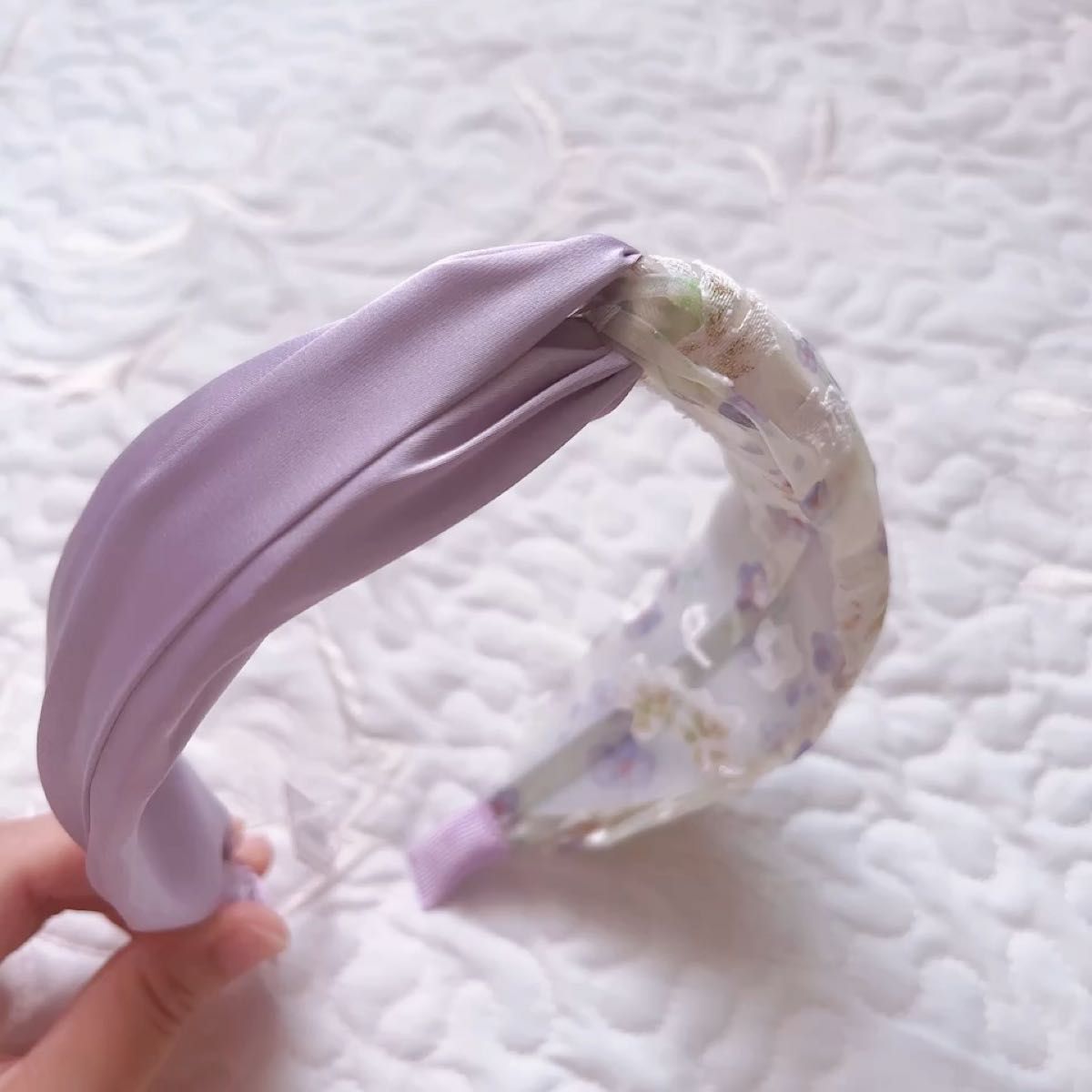 Floral Twist Headband - Single Piece