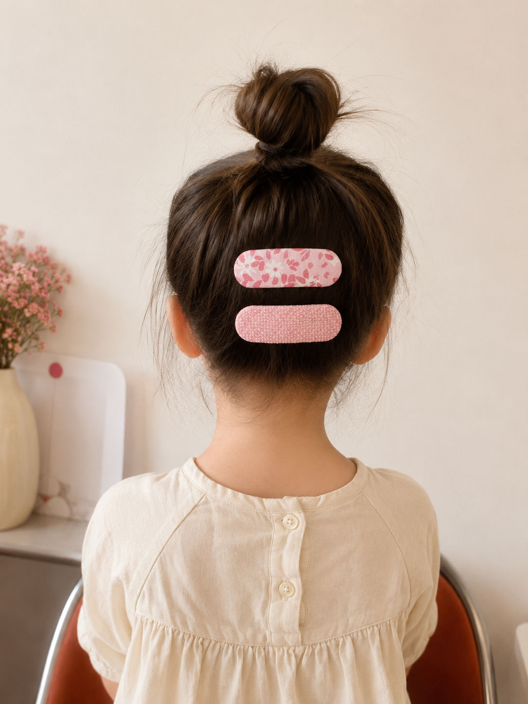 Picnic Plaid Hair Clips, view 2