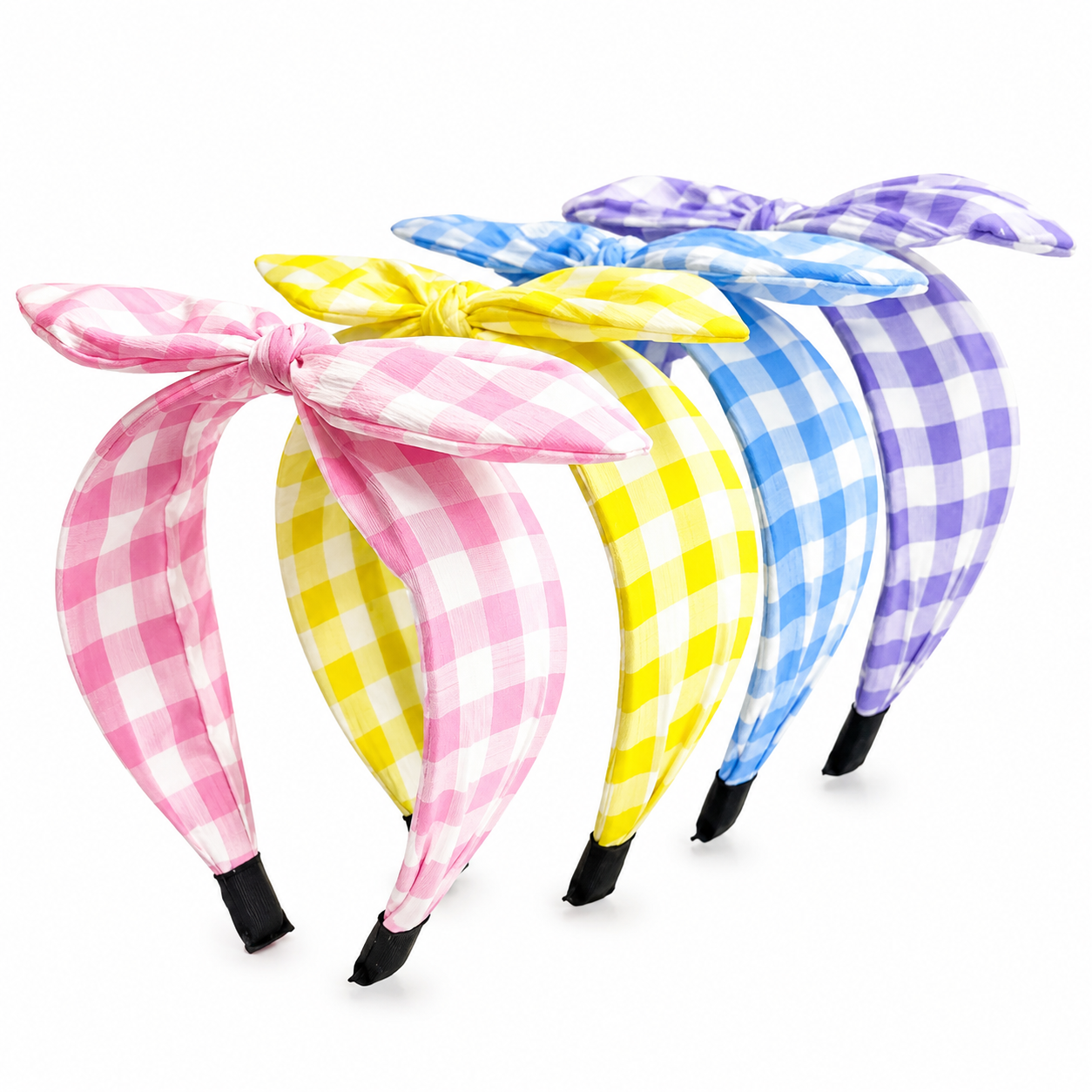Gingham Bow Knot Headband