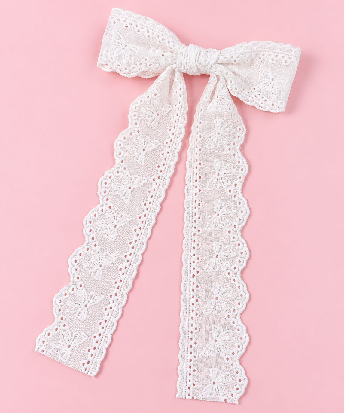 Schifli Lace Bow Hair Clip