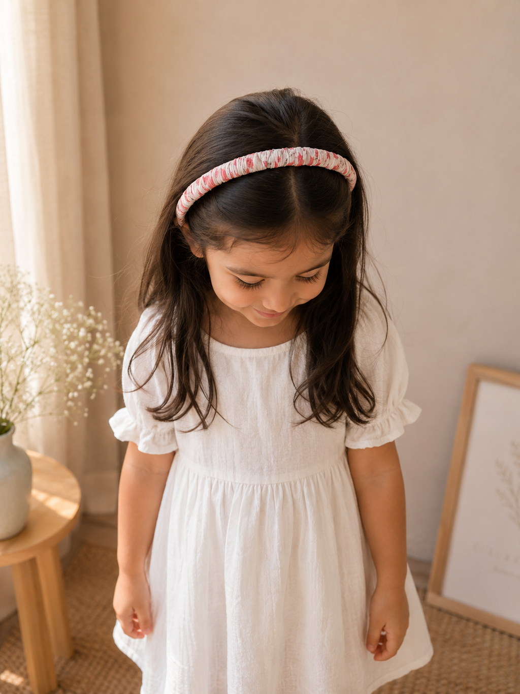 Vintage Rose Headband, view 2