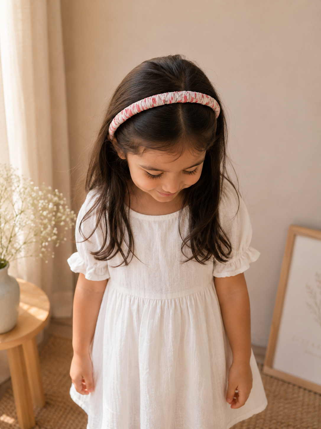 Vintage Rose Headband, view 2