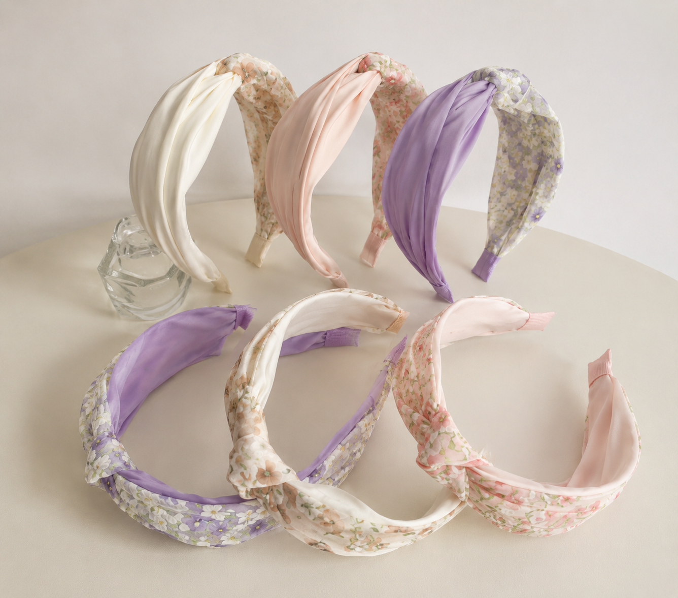 Floral Twist Headband - Single Piece