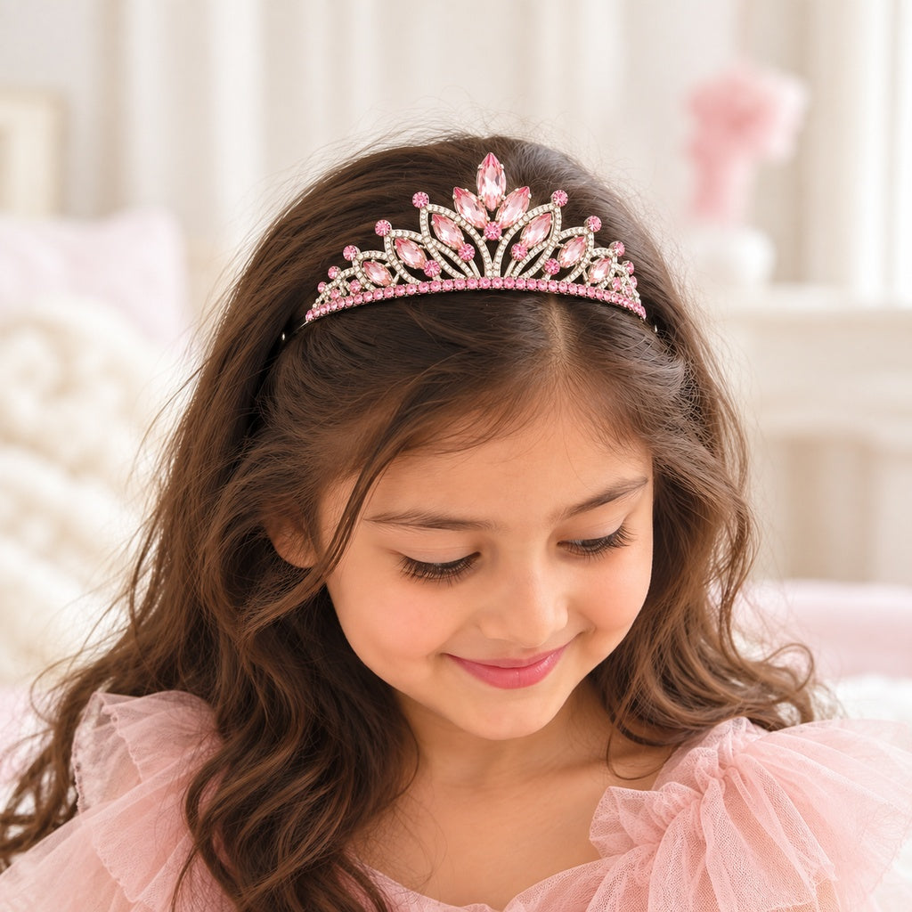 Pink Petal Tiara