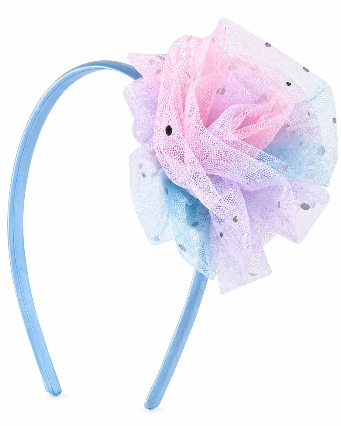 Pastel Bloom Tulle Headband