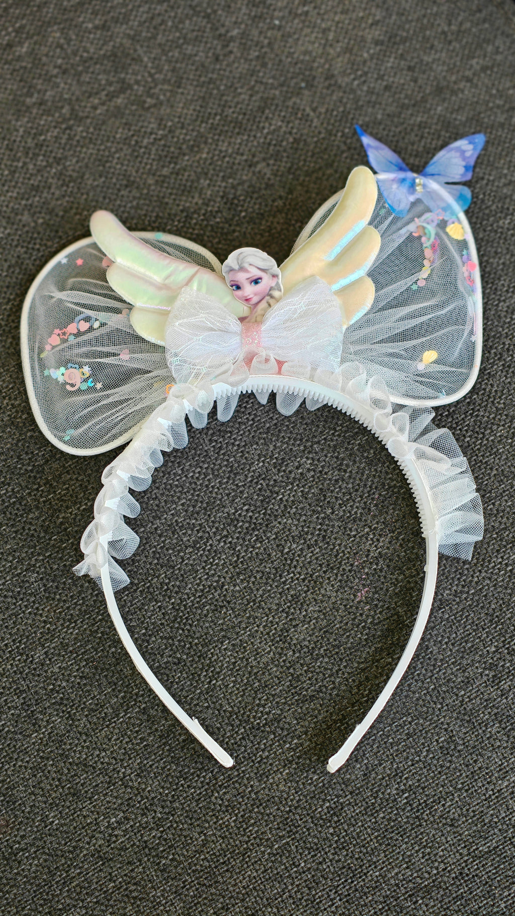 Fairy Wing Headband in White