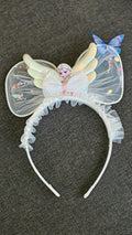 Fairy Wing Headband in White