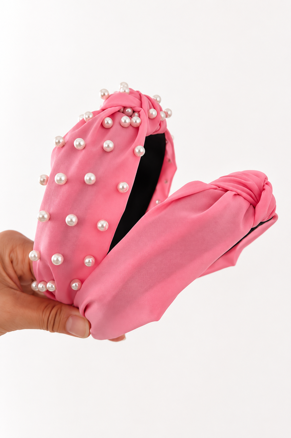 Pink Knotted Headband - Single Piece