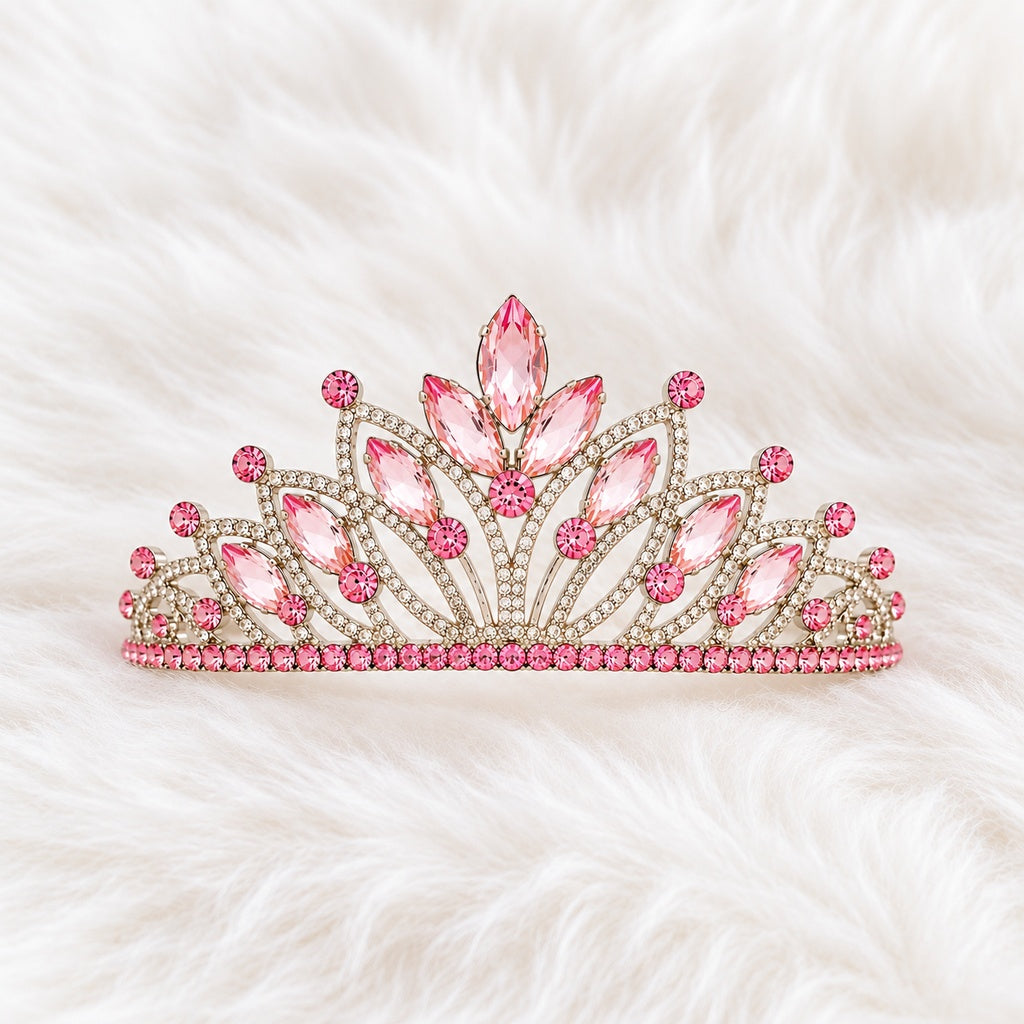 Pink Petal Tiara