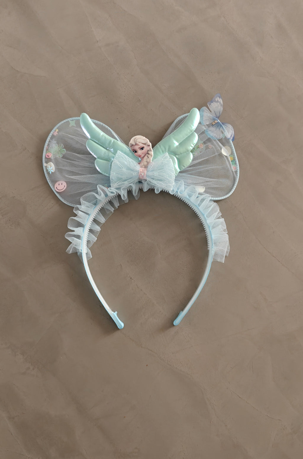 Fairy Wing Headband in Blue