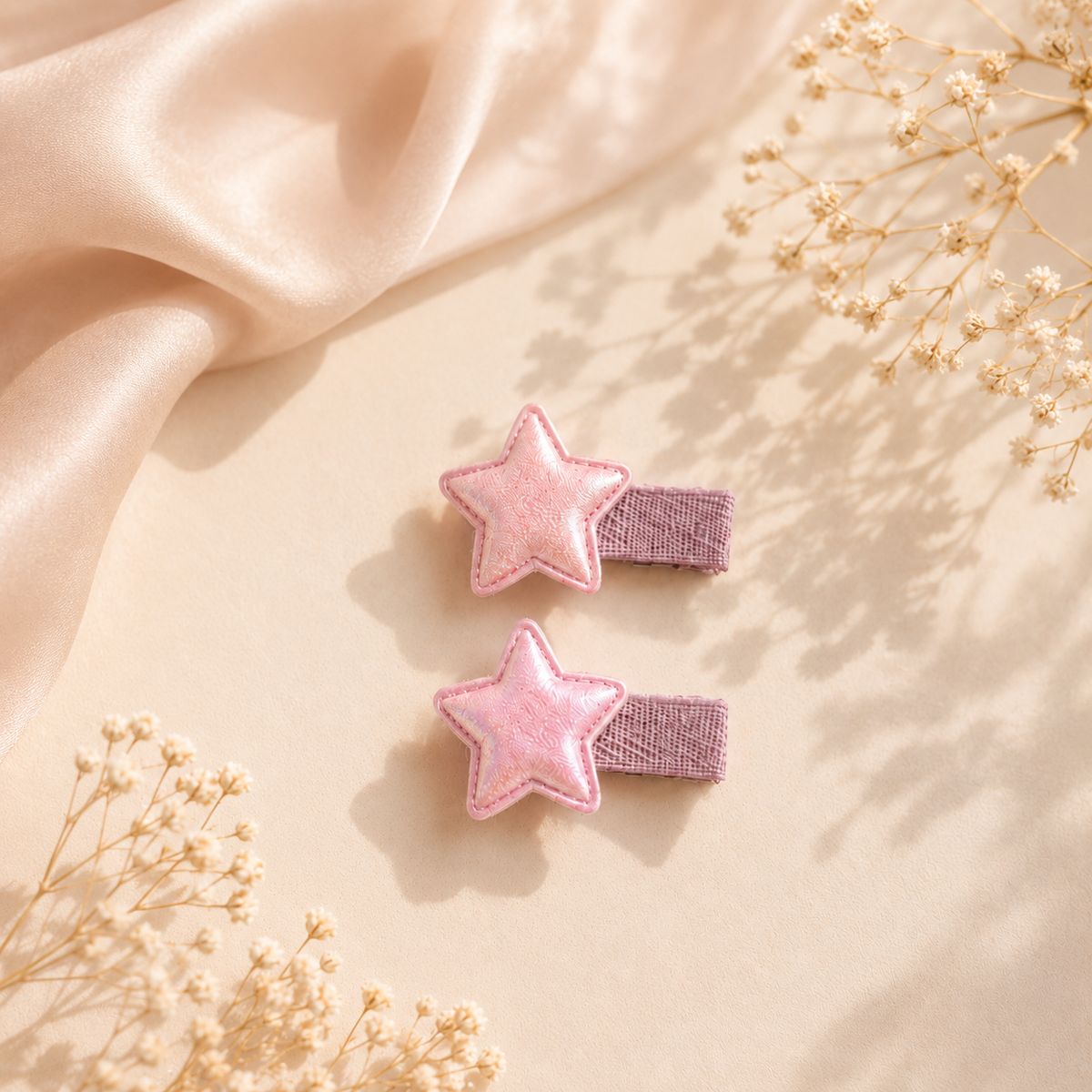 Twinkle Stars Hair Clips