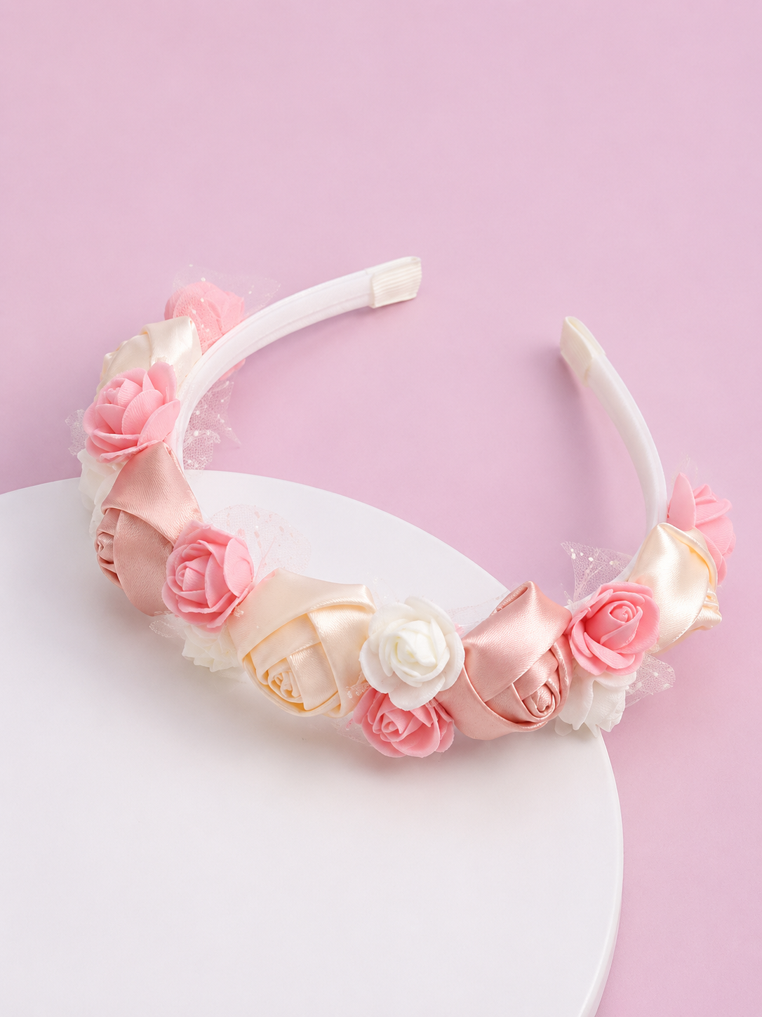 Floral Rose Headband