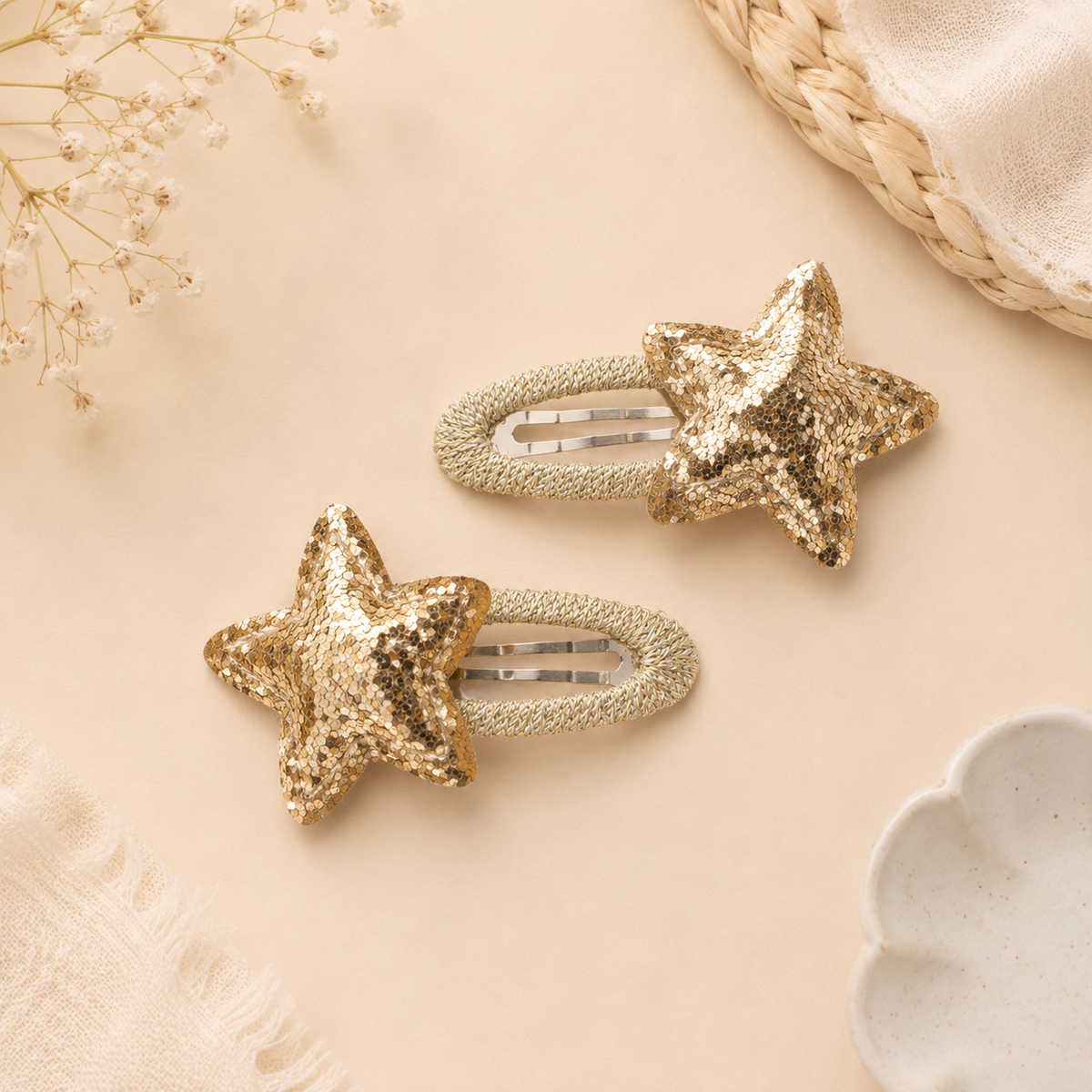 Golden Star Glitter Tic Tacs
