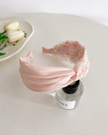 Floral Twist Headband - Single Piece