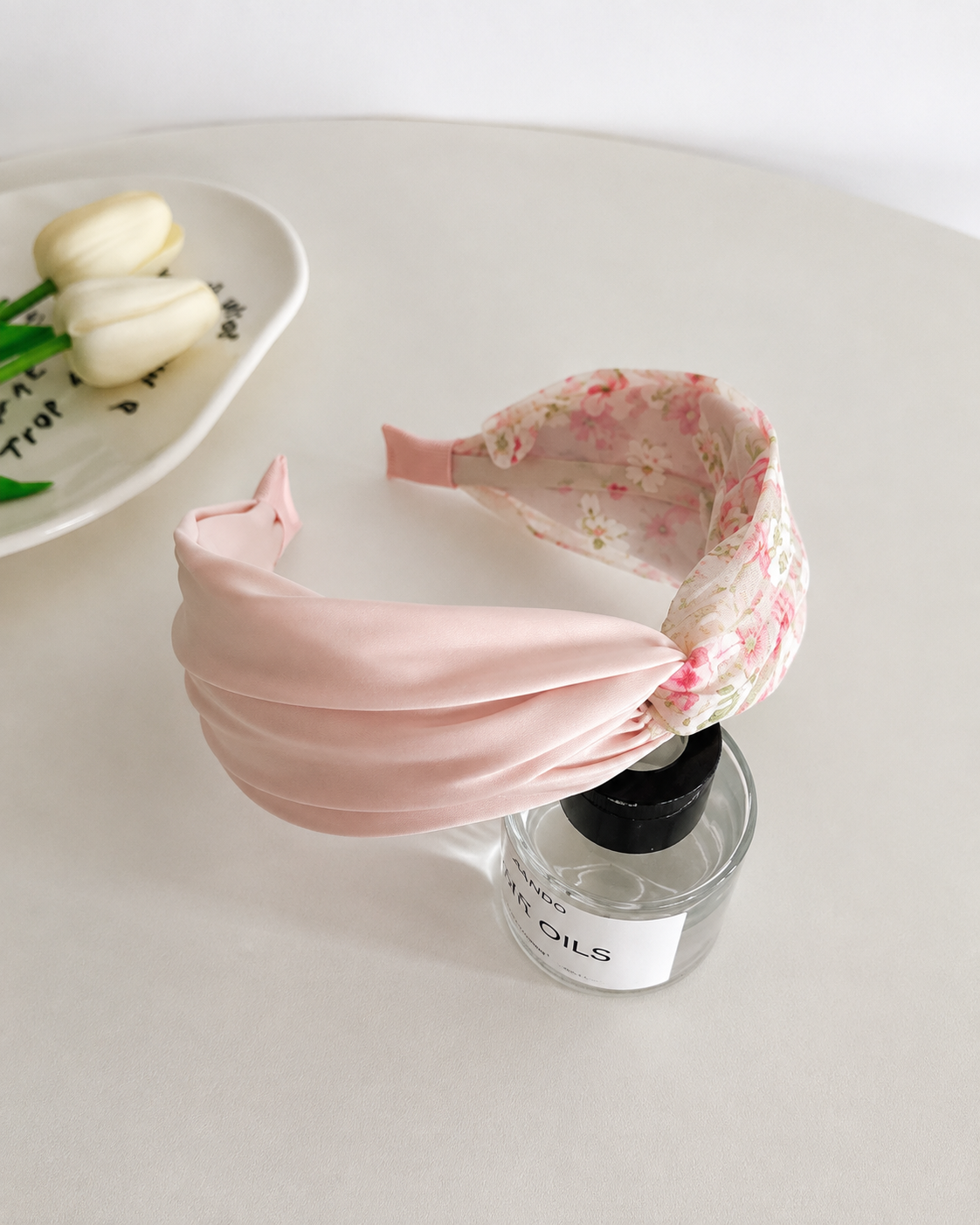 Floral Twist Headband - Single Piece