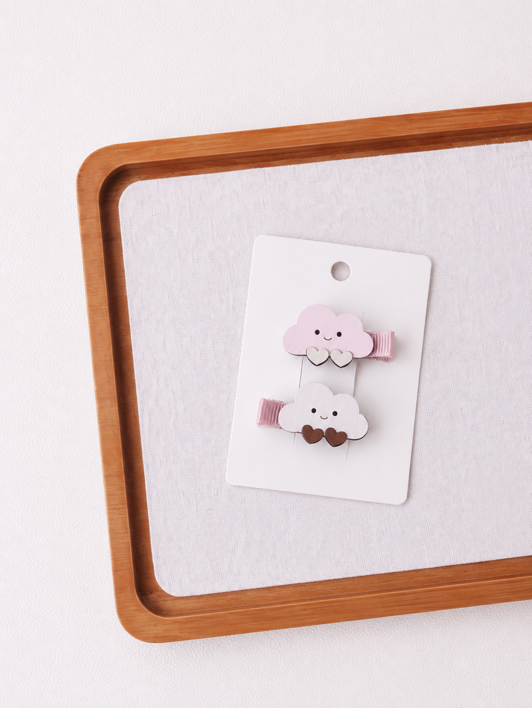 Pastel Dreams Hair Clips - Single Pair