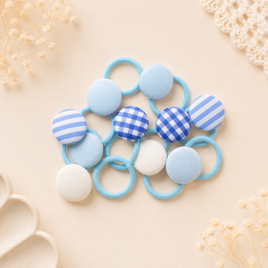 Blueberry Picnic Hair Ties