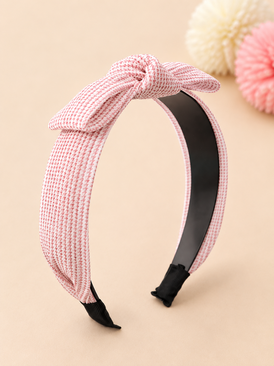 Blush Bow Knotted Headband