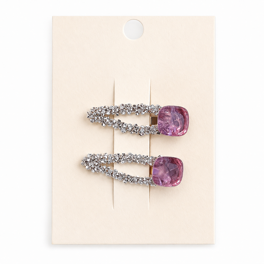 Statement Glitter Hair Clips