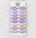 Mini Fabric Tic Tacs – 16-Pieces Set in Purple