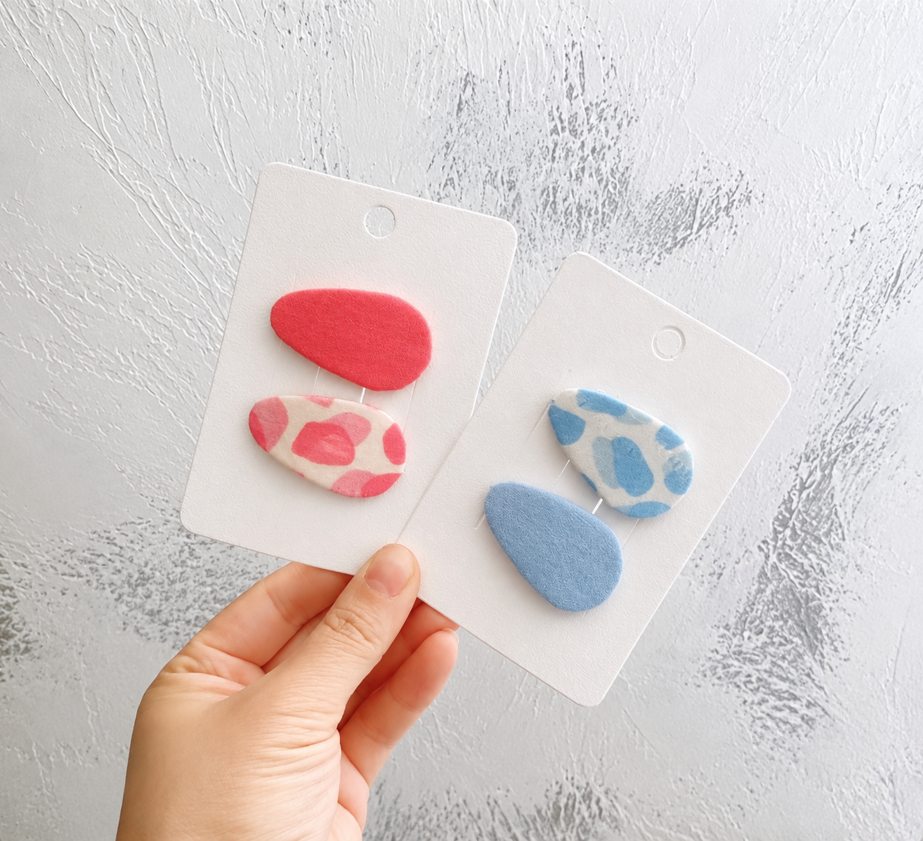 Color Pop Fabric Clips – Set of 4